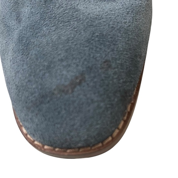 NEW Women's Blue Suede Ankle Boots Size 7.5 - Picture 12 of 15